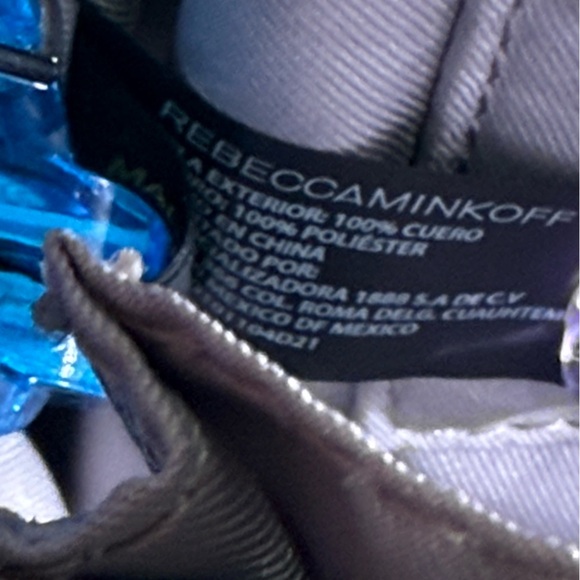 Rebecca Minkoff Darling Shoulder Bag Crossbody Clutch Leather Cream Boho Western - Picture 6 of 16